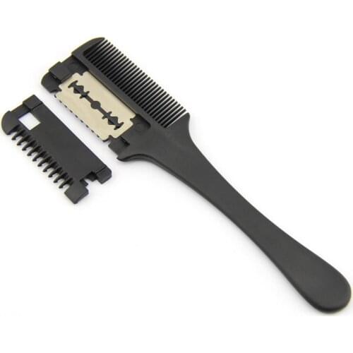 Double Sides Hair Razor Comb Cutter Cutting Thinning knife Haircut Grooming Men Women Hair Cutter High quality Hot Sale