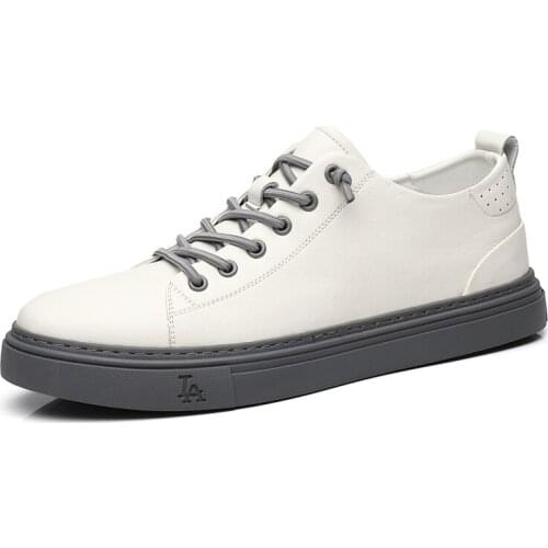 NEW White Sneakers for Mens Breathable Mens Sports Shoes Comfortable Outdoor Lace Up Walking Trainers Man Casual Flats