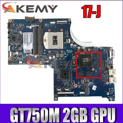 For HP 17T 17-J 17T-J Laptop Motherboard 720267-501 720267-001 6050A2563801-MB-A02 With GT750M 2GB GPU 100% Tested Fast Ship