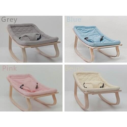 Natural Wooden Baby Mom Newborn Bouncer Wood Dangle Main Lap-Quality-Healthy-Handy-Ergonomic-Chic-Bohemian-Modern Child Care Kid