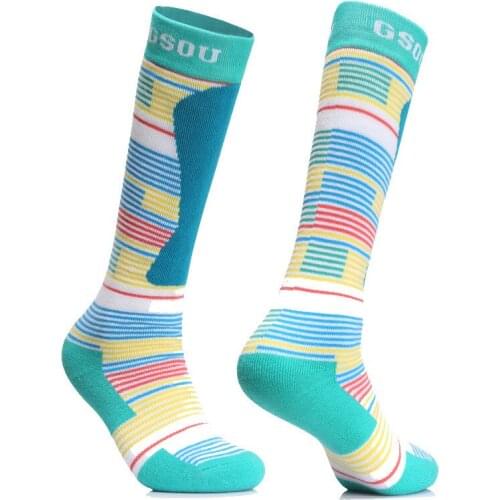 Gsou Snow Ski Socks Winter Cycling Socks Men and Women Outdoor Running Cycling Snowboarding Skiing Sport Socks Thermal Warmth