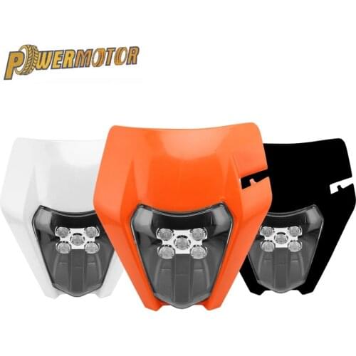 New Motorcycle LED Headlight Headlamp Head Lamp Light For KTM EXC EXCF XC XCF XCW XCFW SX SXF 125 150 250 300 350 450 530
