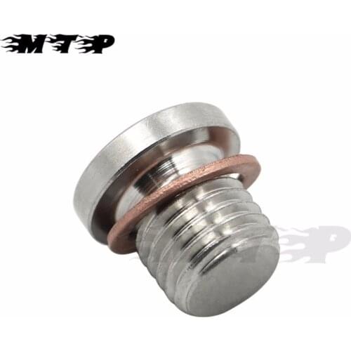 Engine Oil Drain Plug with Washer Bolt For Polaris RZR 800 900 1000 (All models) Scrambler 850 1000 2013-16 ACE 325 570 14-16
