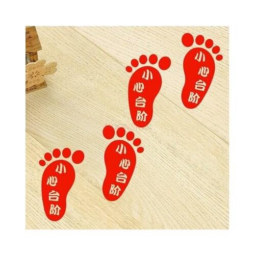 Stickers living room sticker Wall stickers small feet raccoon out footprints floor stickers living room cute ground stickers
