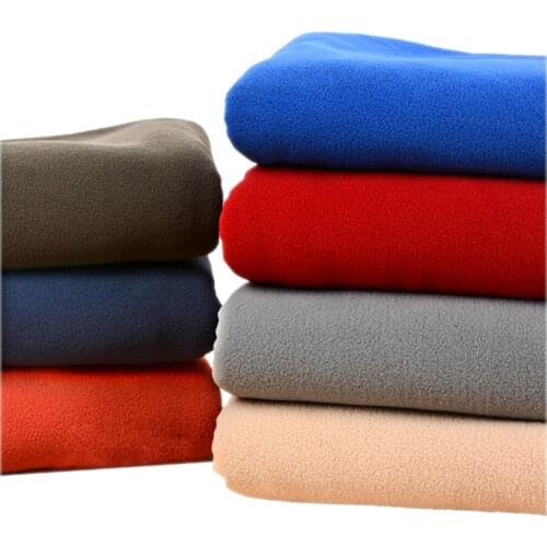 Thicken Polar fleece Cloth short hair double sided coral fleece fabric For DIY clothing doll fabric 50*160cm