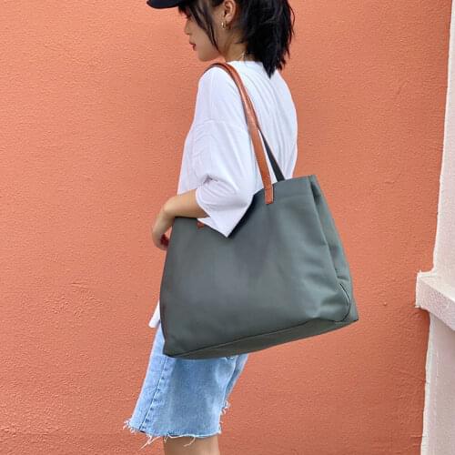 Large Capacity Women Tote Bags Oxford Nylon Waterproof Shopper Ladies Office Big Work Handbag Female High Quality Shoulder Bag