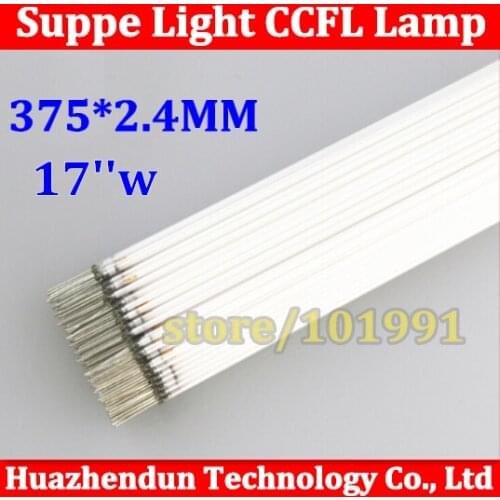 50pcs Wholesale Free shipping CCFL 375 mm * 2.5mm/2.4MM17" Wide LCD Backlight Lamp High Quality 375mm CCFL Lamp