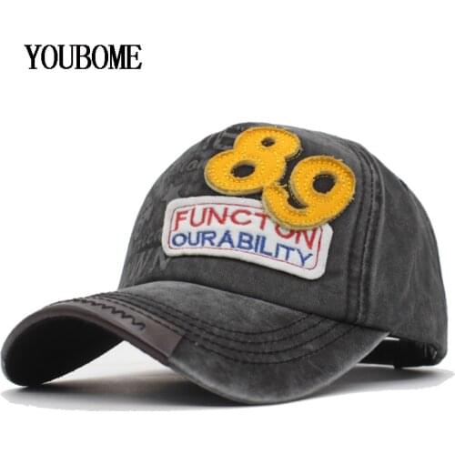 YOUBOME Baseball Cap Men Snapback Caps Women Hats For Men Vintage Cotton Embroidery 5 Panel Casquette Bone MaLe Baseball Hat Cap