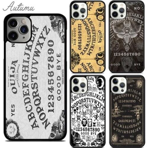 Halloween Ouija Phone Case for iPhone 11 12 Pro Max mini X XR XS SE 2020 5 6S 7 8 Plus Samsung Galaxy S8 S9 S10 Cover shell