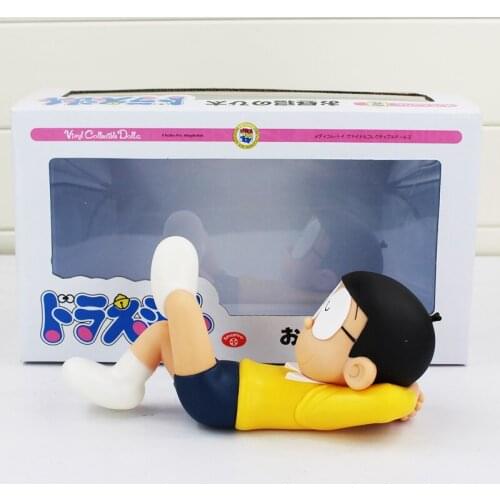 7''18cm Doraemon Nobita Nobi Action Figures Anime Nobita Vinyl Collectible Dolls Magic Model Toys with Box