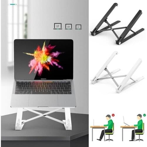 For Macbook Air 13 Pro 13 16 iPad Pro 12.9 11 Laptop Stand Laptop Support Ergonomic Adjustable Aluminum Notebook Bracket Holder