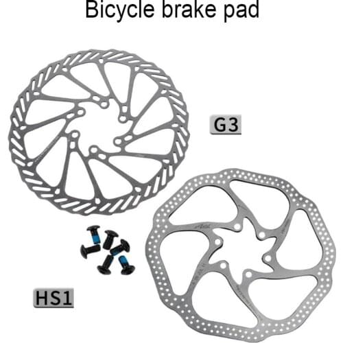 G3 Bicycle Brake CS Sweep Disc Brake Block Lining Rotors MTB Bike Brake Pad160/180/203mm With6 12Bolts System Disc Bike Parts