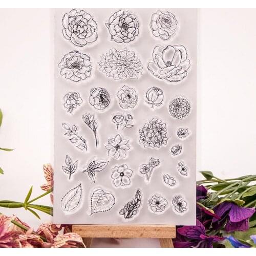 Exquisite Silicone Stamps Lightweight Transparent Widely Applied Card Craft Art DIY Embossing Clear Seal Stamp for Scrapbooking