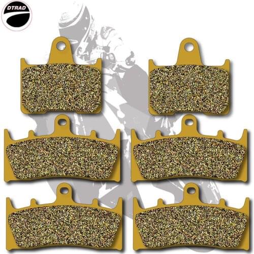 Motorcycle Brake Pad F + R For SUZUKI GSXR 1000 K1/K2 01-02 GS 1200 GV78A 2001 GSX 1400 01-07