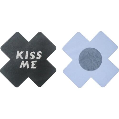 Disposable Nipple Cover Women Bra Pad Self Adhesive Nipple Covers Petals Breast Petals Cross Nipple Pasties Stickers