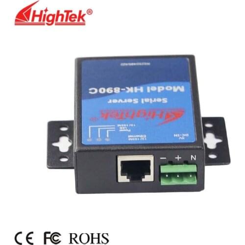 RS232/485/422 to TCP/IP RJ45 Converter, with 32 bit microprocessor and 15KV Electromagnetism isolation