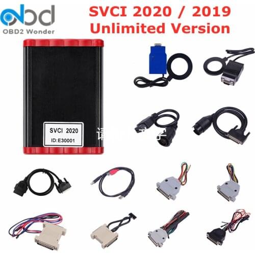 SVCI 2020 Full Version No Limited OBD2 Key Programmer SVCI 2019 2018 2015 Abrites Commander Auto Car Diagnostic Tool Until 2020