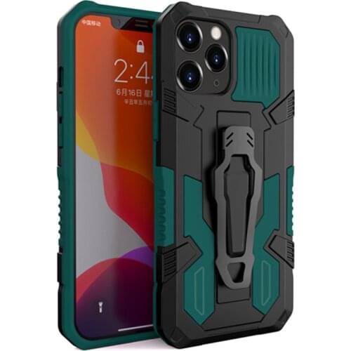 Luxury Shockproof Case For iPhone 13 Pro 11 12 Pro Max XR X XS Max 7 8 Plus Armor Stand Holder Belt Clip Covers Coque Funda capa