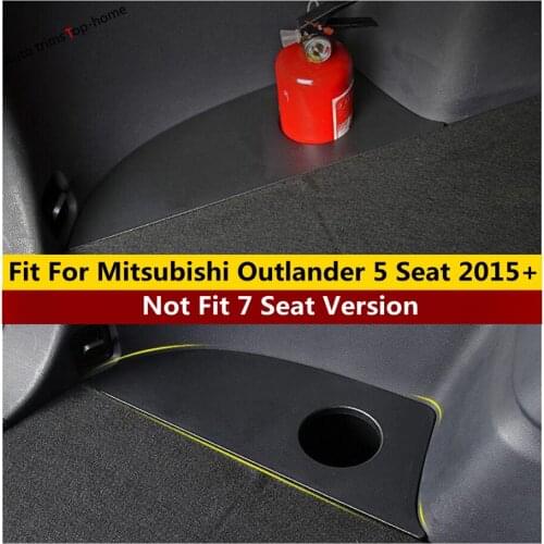Car Rear Trunk Fire Extinguisher Bracket Panel Frame For Mitsubishi Outlander 5 Seat 2015 - 2020 Plastic Accessories Interior