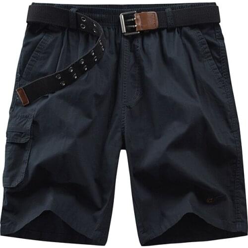 Hombre Shorts Pants Trousers Summer Pockets Knee length Fit Fashion Male 2020 Solid Street Dress Casual Mens Plus Size