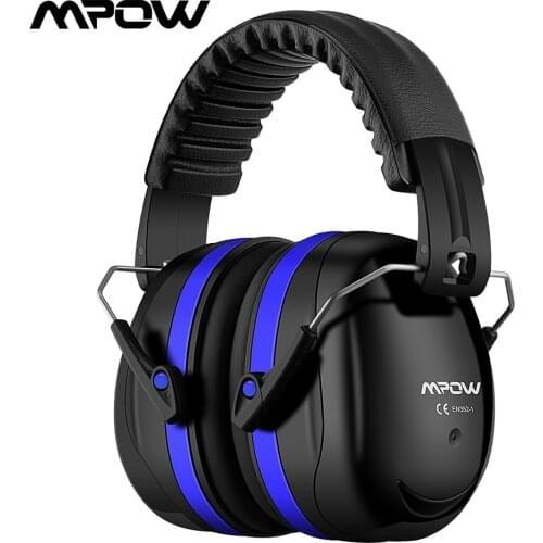 Mpow HP056 SNR34dB Noise Reduction Earmuffs Shooter Hearing Protection Foldable Head Band Ear Cup With Soft Foam For Adult
