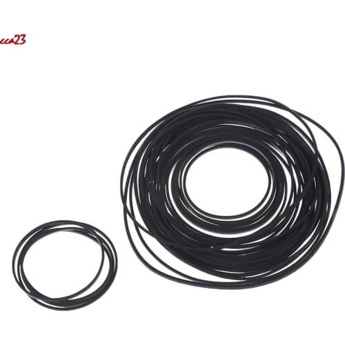 1Pack 1*1Mm Universal Mix Cassette Tape Vervanging Rubber Cd Dvd Cassette Recorder Draaitafel Riem Voor CD-ROM Video Machines
