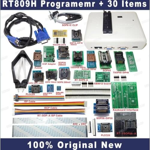 Universal EMMC Programmer + 30 Items Support 40000 Chips, Use For Computer/Cars/TV Best Solutions Free Shipping