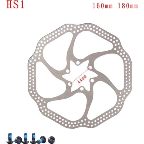 Mountain Bikes Disc HS1 bike parts Stainless Steel Brake Disc 6 Bolt Brake Disc 160MM 180MM MTB Cycling Bike Bicycle Disc