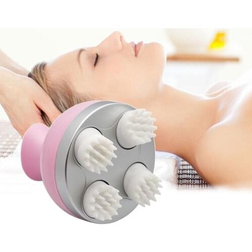 JYTOP Waterproof Electric Head Massager To Prevent Hair Loss Deep Body Tissue Massage Tool Wireless Scalp Massager