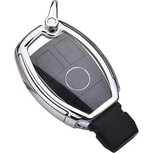 Hight quality PC+TPU key case cover Key case protective shell holder for Mercedes benz A B R G Class GLK GLA w204 W251 W463 W176