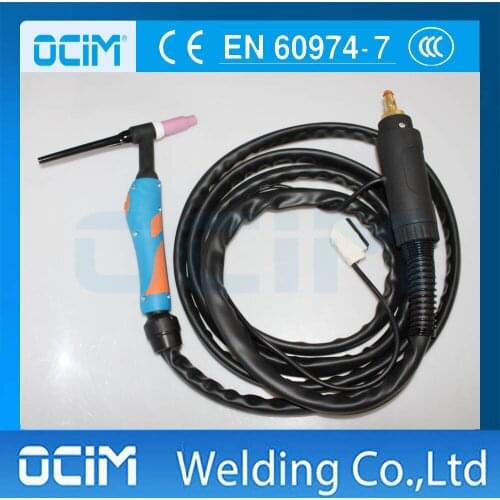 WP26 Air Cooled Tig Welding Torches With FRN Connector 4M