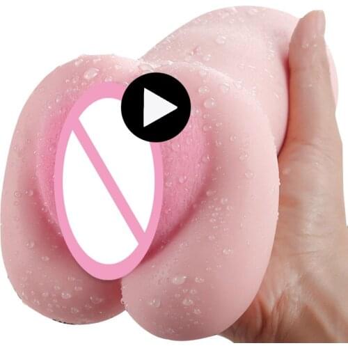 2019 G-spot Male Vagina Artificial Pussy Soft Real Feeling Super Realistic Masturbator Pocket Masturbation Cup Sex Toys for Man