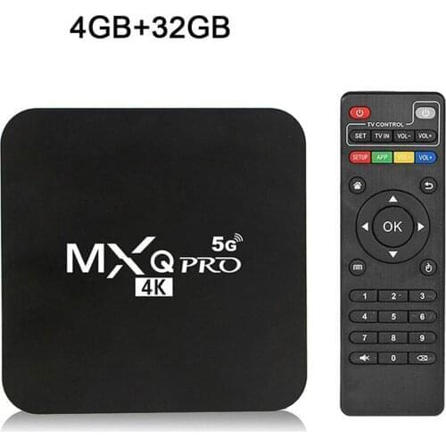 4K Smart TV Box Android Network Player Home Remote Control HD 3D 2.4G WiFi Brasil Google Play Youtub Media Player