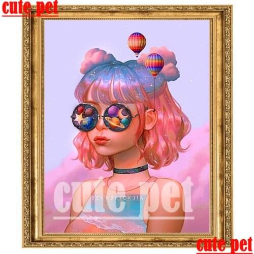 Diamond mosaic Fashion girl Diy Diamond Painting Crafts Embroidery Diamond Cross Stitch full Diamond Painting rhinestone Decor