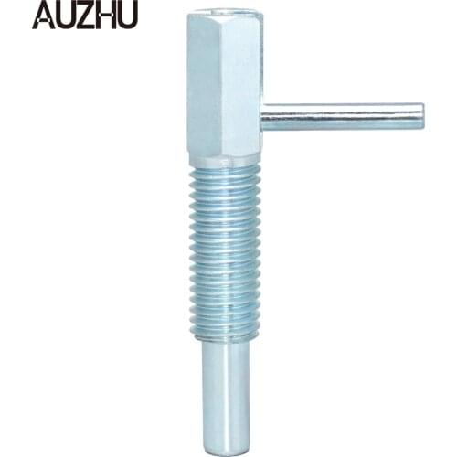AUZHU PTH-Steel Indexing Plunger,Spring Plunger with Rest Position,L-shaped Knob Bolt,Spring Lock Pins,Screw Dia M6/8/10/12/16mm