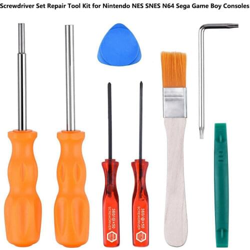 BAAQII Repair Tools Screwdriver Set Kit for Nintendo Switch NDS Wii Game Other Game Devices Durable in Use GA0097