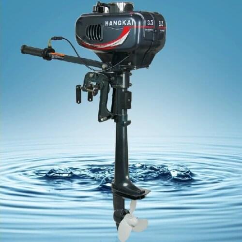 Free Shipping Cheap Quality Hangkai 3.5HP 2 stroke outboard motors price with CE certification