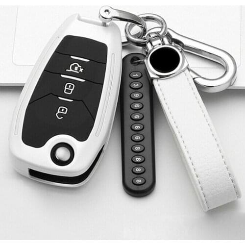 1 Pcs Luminous ABS Car Flip Key Case Shell Cover Holder Skin Keychain For Chevrolet Chevy Cruze Stying Accessories