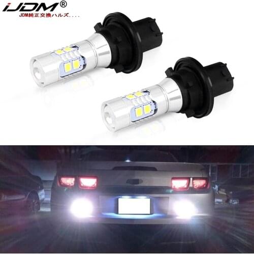 IJDM Xenon White CAN-bus Error Free PHC24WY PH24W LED Bulb For 2010-2013 Chevrolet Camaro SRX Taurus etc Backup Reverse Lights