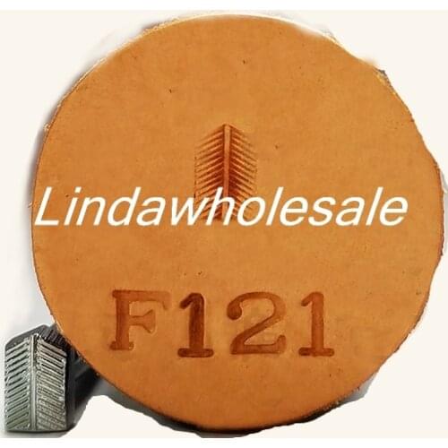 Leather carving printing tool F121,leather stamp tools