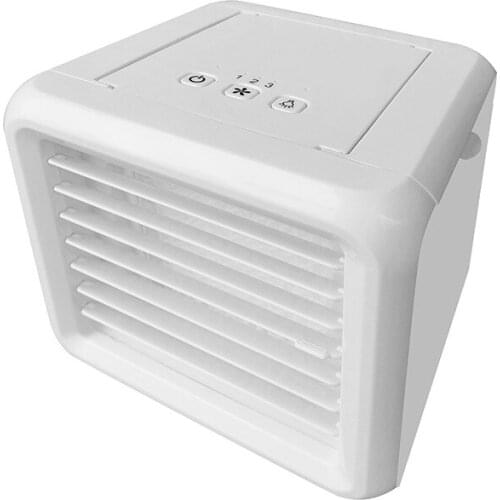 ITAS1358 Air Cooler Desktop Cooler USB Indoor Office Household Cooler Moisturizing Air Purification Air Conditioning Fan