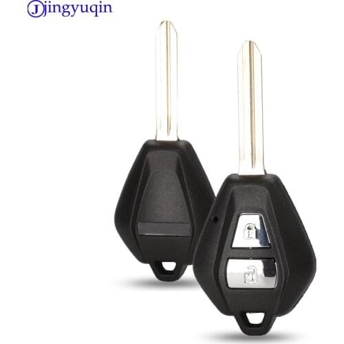 Jingyuqin Remote Key Shell Fob Case Fit For Isuzu 2 button Blank Key Cover Replacement High Quality