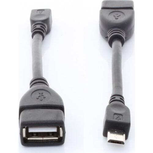 Wholesale PC Micro OTG USB Cable Male Host to USB Female OTG Adapter for Android for Tablet Phone for PDA 300pcs/lot