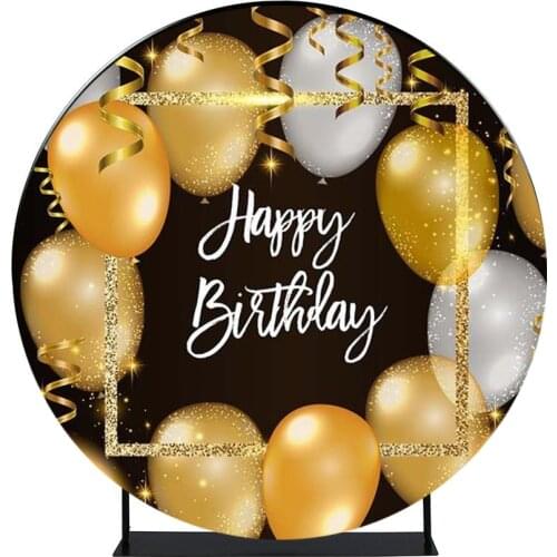 DD backdrop stand room decor round Photography backdrops wedding party customizable outdoor Background Frame event decoration