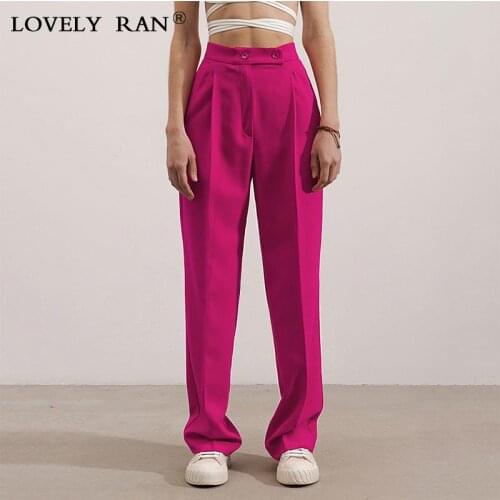 Lovely Ran Women's Tapered Trousers