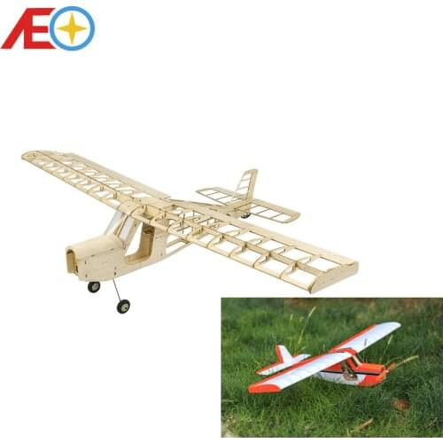 Balsawood Airplane Model Laser Cut Training Trainer T09 Aeromax 750mm Wingspan Balsa Building Kit Woodiness model WOOD PLANE