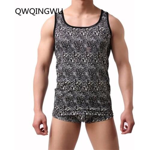 Men Tank Tops Vest Mens Shirts Summer Slim Fit Men Tank Tops Clothing Bodybuilding Undershirt Fitness Tops Vest Tank Tops