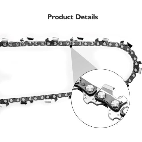 3/5Pcs Chainsaw Chain 6 Inch Chainsaw Chain Guide Saw Chain Replacement Portable