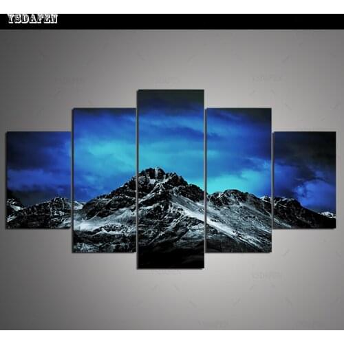 Op de muur HD print olieverf Film modulaire foto Scenery poster kind room decor woondecoratie 5 stks canvas art z304