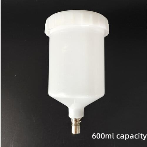 ATPRO 600ml Plastic Hvlp Paint Cup Pan For Sata Sprayer Cup Connector Sprayer Car Paint Spraying Accessories